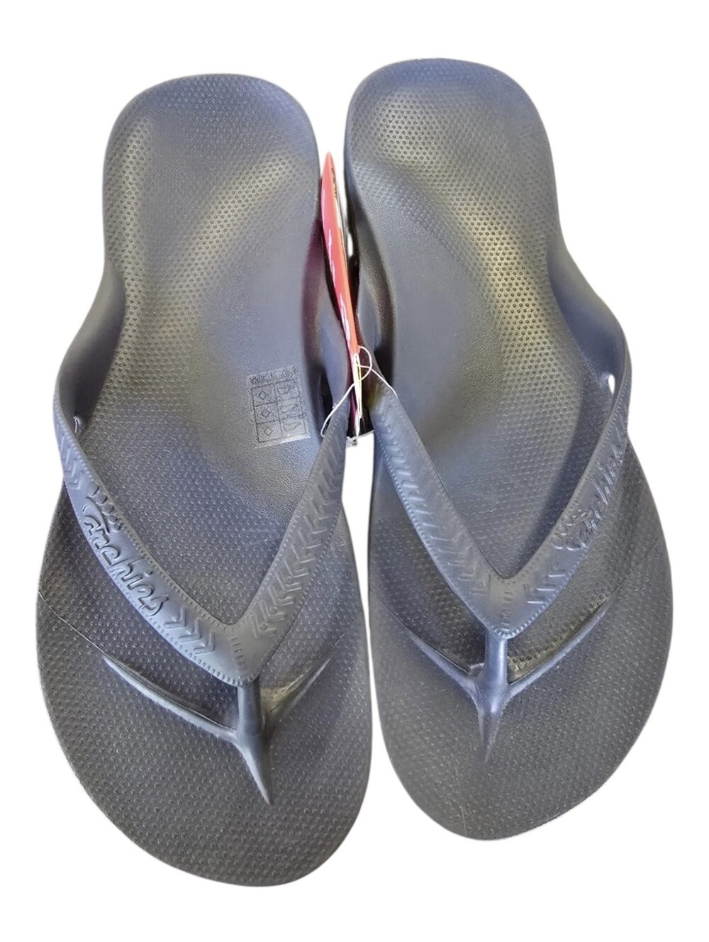 NWT Archies High Arch Support Unisex Flip Flops Sandals M10/W11 - Picture 2 of 3